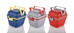 Airtight Lunch Box – 3 Compartment, Push Lock | Lunchie Bunchie