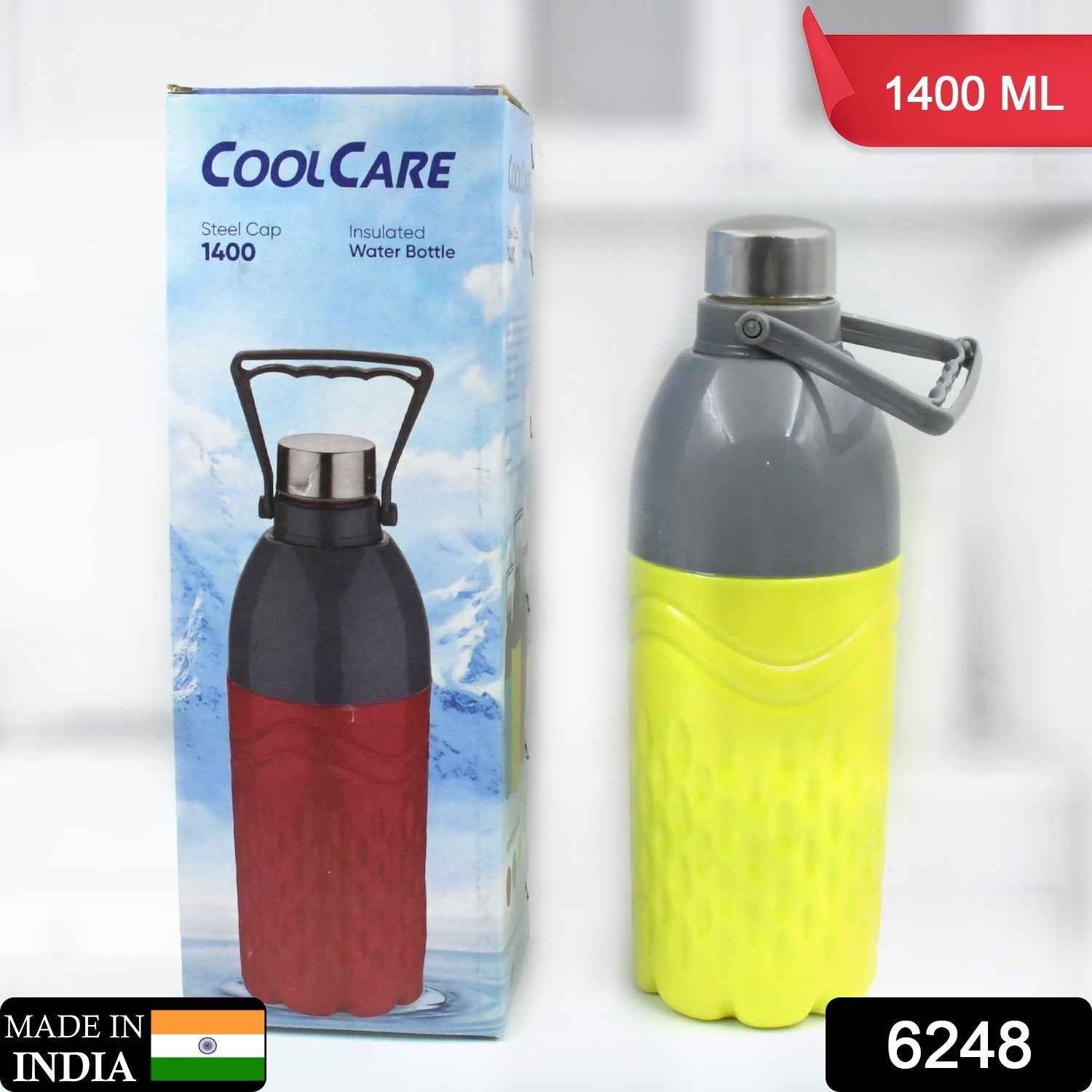 Insulated Water Bottle 1400ml – BPA-Free, Leak-Proof | VoltDesk