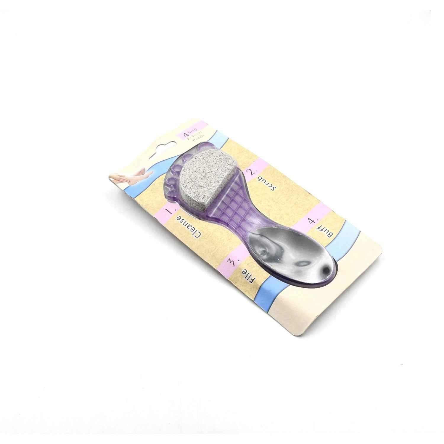 4-in-1 Pedicure Tool – Pumice & Emery File for Smooth Feet | VelvaBloom