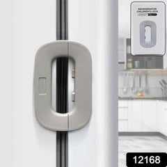 Child safety lock latch for fridge freezer door with easy press buttons