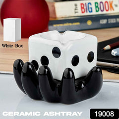 Ceramic Ashtray – Colourful Retro Smoking Accessory