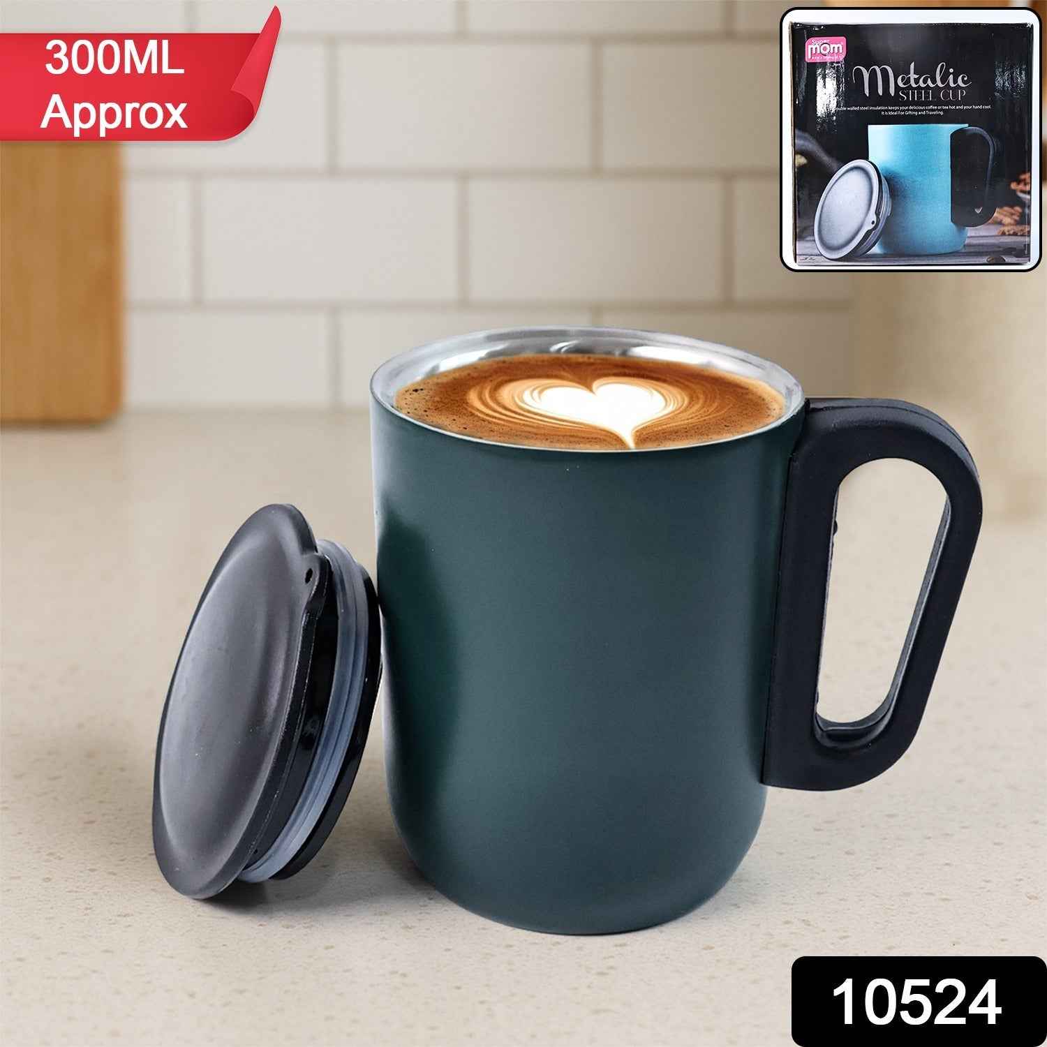 Stainless Steel Insulated Mug – Durable & Spill-Resistant 300ml