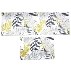 Reversible Dining Table Placemat – Elegant Leaf Design