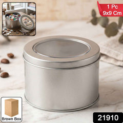 Round Metal Storage Tin Box – Compact organiser & gift box