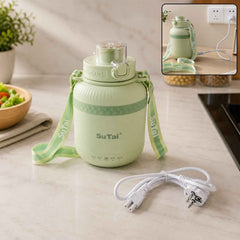 Portable Electric Kettle 600ml, Travel Water Boiler Bottle with Temperature Control (1 Pc)