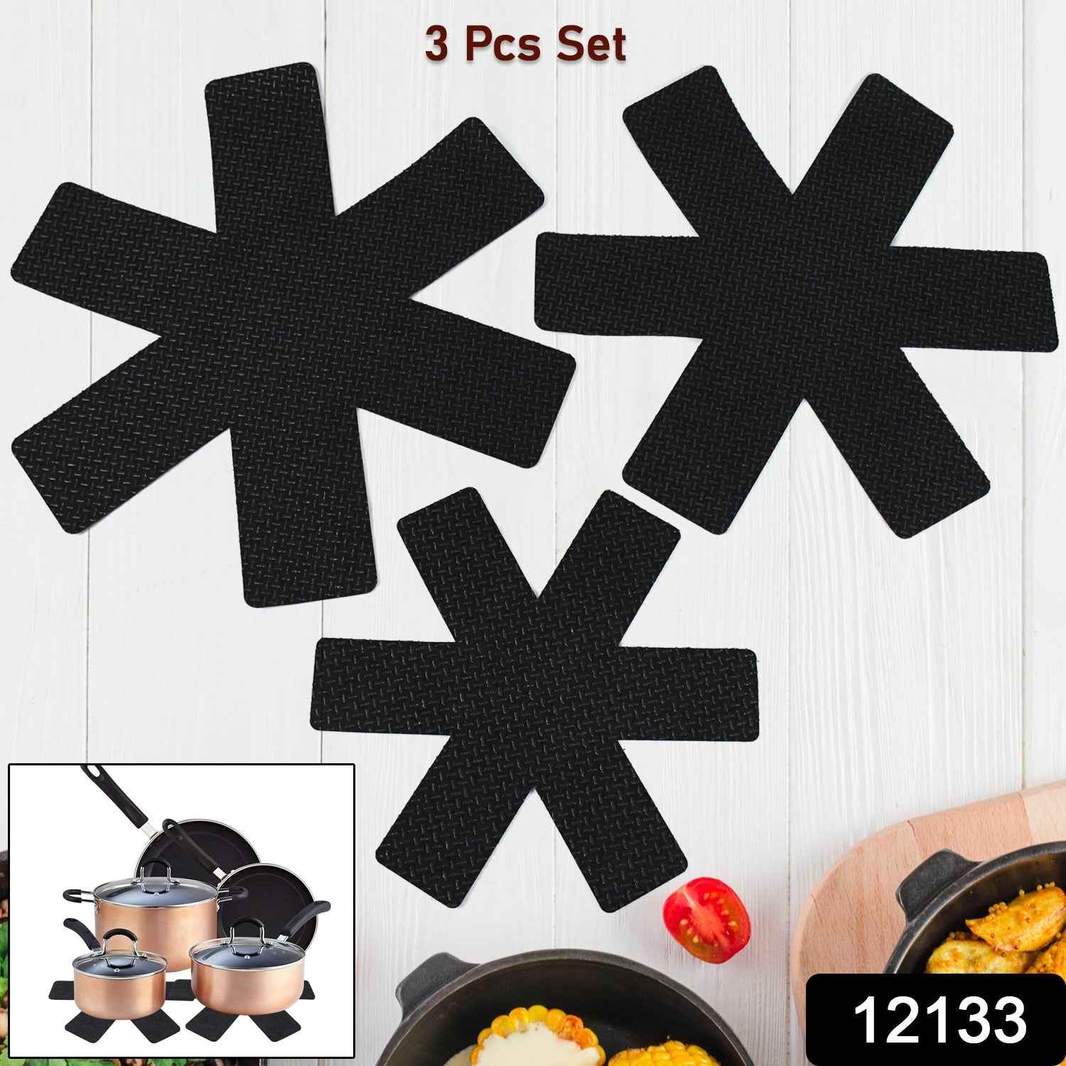 Felt Pots and Pans Protectors – Set of 3 Sizes | Bake & Dwell