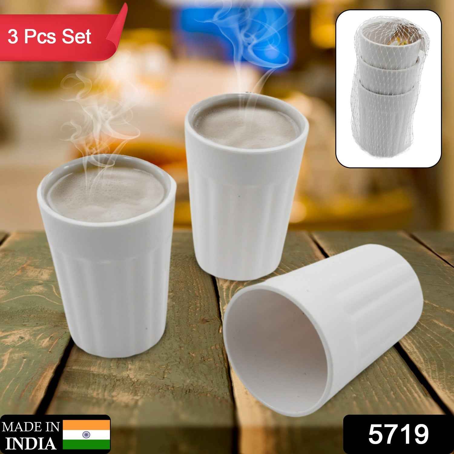 Plastic Coffee & Tea Cups – Reusable & Unbreakable Set | Mug Wala