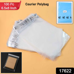 Self-Adhesive Courier Polybags – Tamper-Proof & Waterproof 6.5x8 Inch Pack