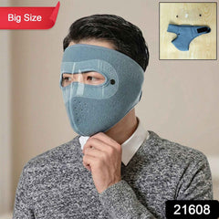 Reusable Anti Fog Face Mask – Big Size with Eye Shield for Safety