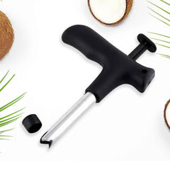 Coconut Opener Tool – Stainless Steel & Ergonomic Grip | Quickslice