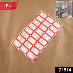 Self-Adhesive Label Stickers – Durable Rectangular Sheet