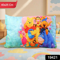 Kids Plush Pillow – Soft Cartoon Cushion 40x25 cm for Comfort