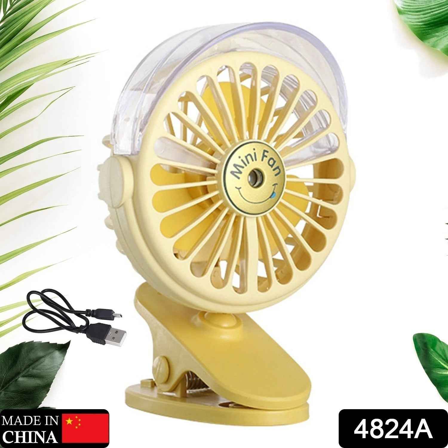Clip Desk Fan – Portable USB Cooling | Velvet Wellness