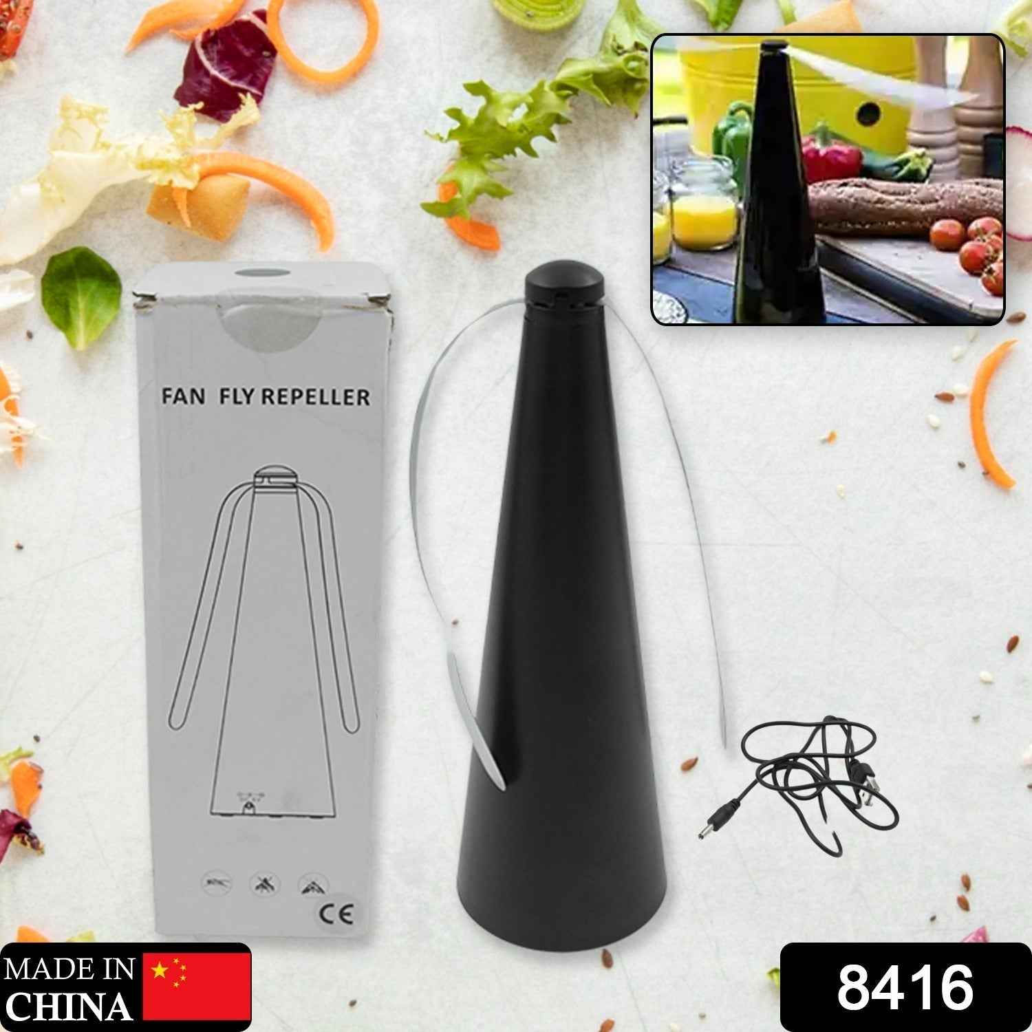 Fly Repellent Fan – Tabletop, Battery & USB for Home & Outdoor | Indo Glow