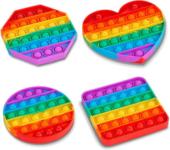 Rainbow Colored Fidget Toy – Stress Relief for Kids & Adults