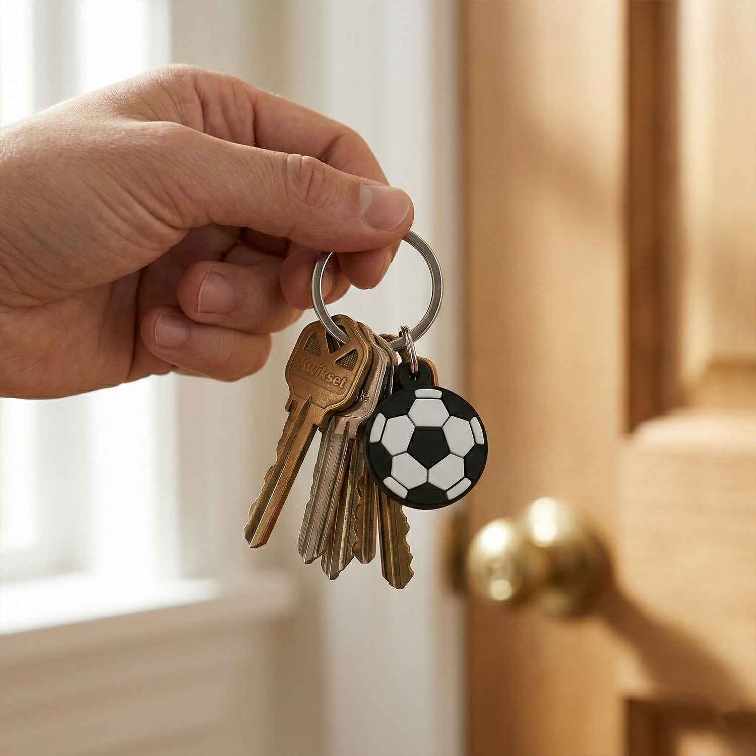 Football Keychain Set – Stylish Sports Gift for Fans