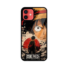 One-Piece Luffy D Monkey Glass mobile cover