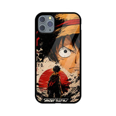 One-Piece Luffy D Monkey Glass mobile cover