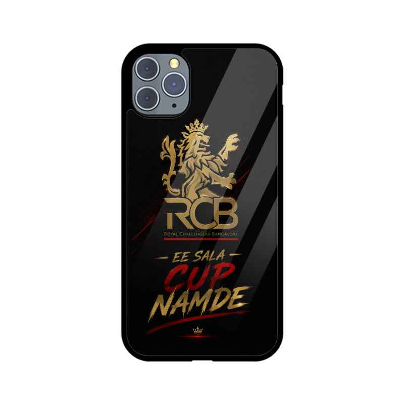 RCB Logo Mobile Phone Glass Cover