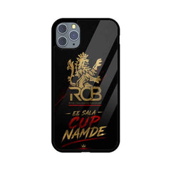 RCB Logo Mobile Phone Glass Cover