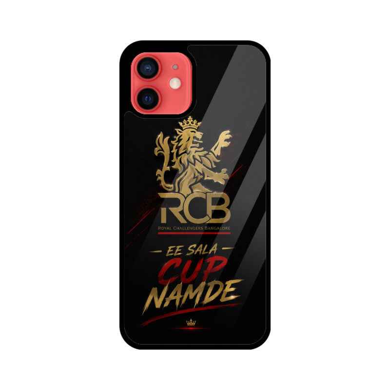 RCB Logo Mobile Phone Glass Cover