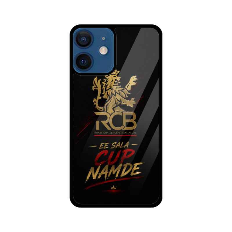 RCB Logo Mobile Phone Glass Cover