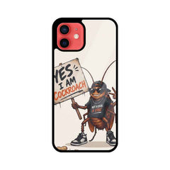 Cockroach specials - Mobile Glass Back Cover