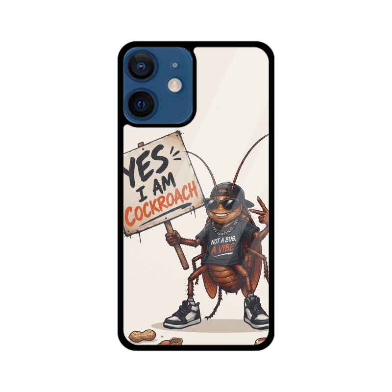 Cockroach specials - Mobile Glass Back Cover