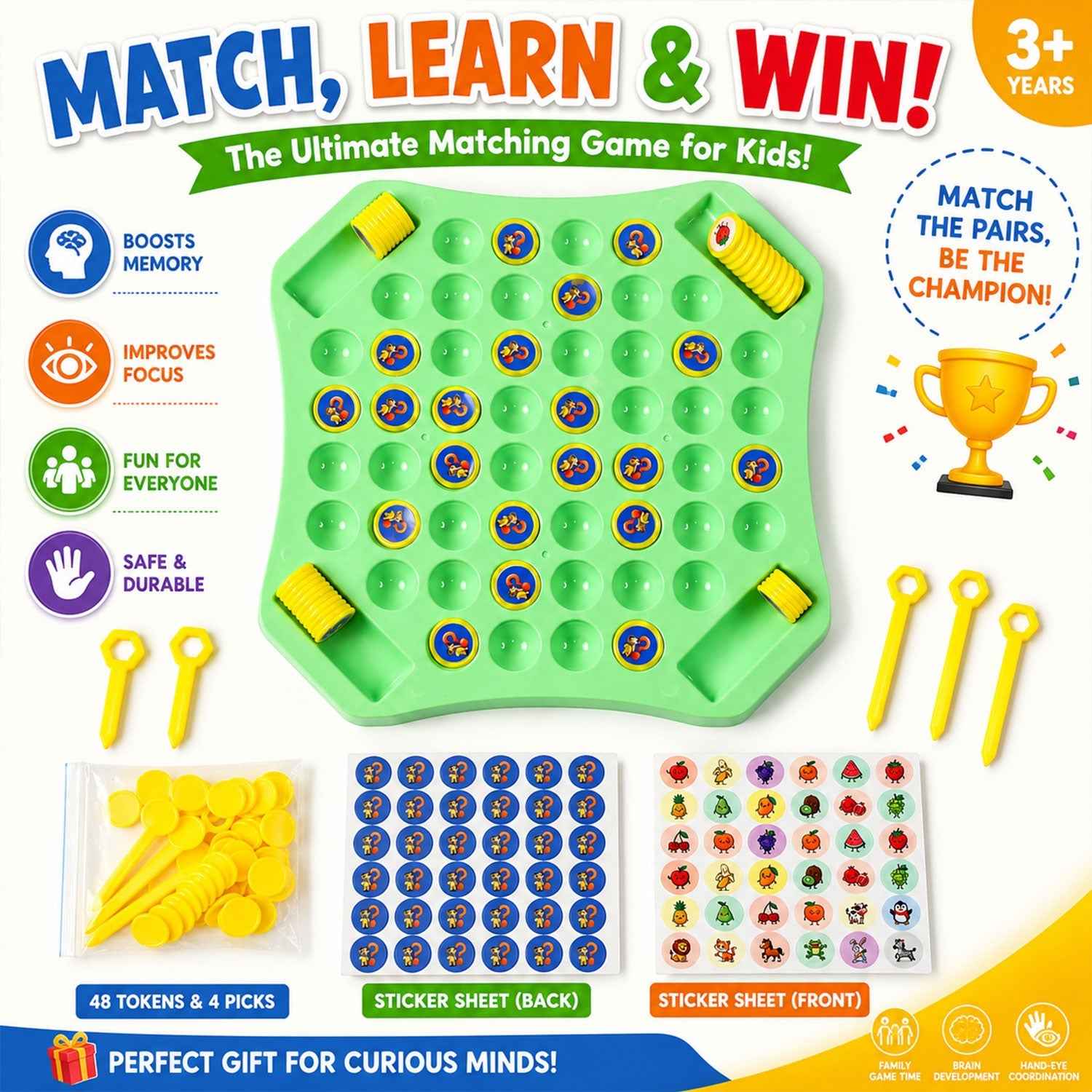 Educational Puzzle Game – Boost Kids' Memory & Learning