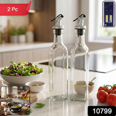 Glass Oil Dispenser Set Ð Leak-Proof & Stylish Kitchen Accessory