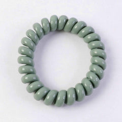 Soft Stretchable Telephone Wire Hair Bands Ð No Crease & Waterproof