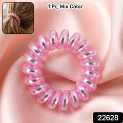 No-Crease Spiral Coil Hair Ties Ð Damage-Free, Soft & Stretchable