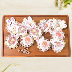 Mini Claw Hair Clips – 120-Piece Pastel Bear Set for Girls