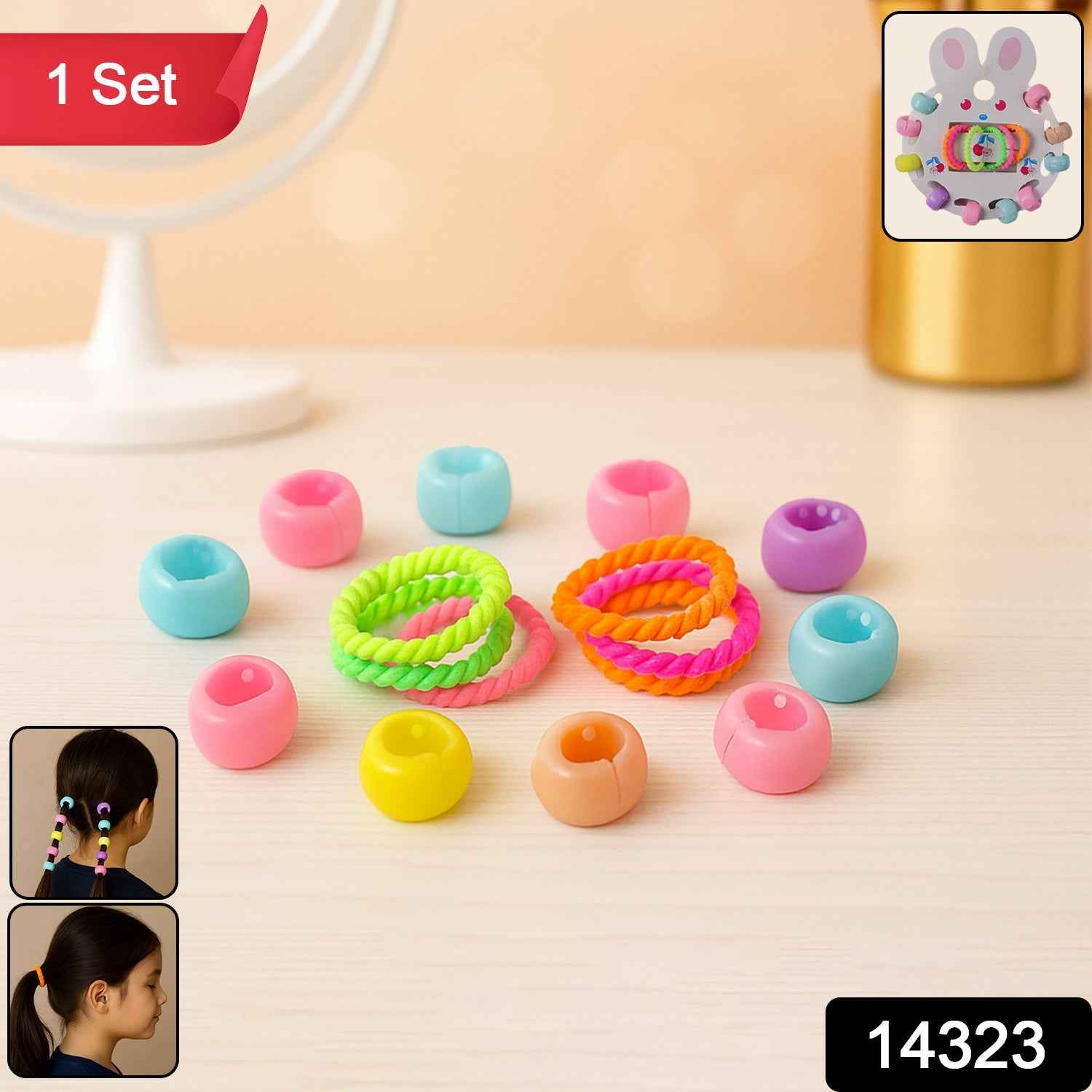 Girls Hair Clip Set – Soft 12-Piece Pastel Accessories