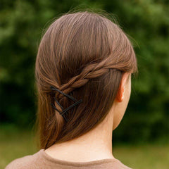 Big Black Hair Bobby Pins – Strong Non-Slip Grip Set of 24