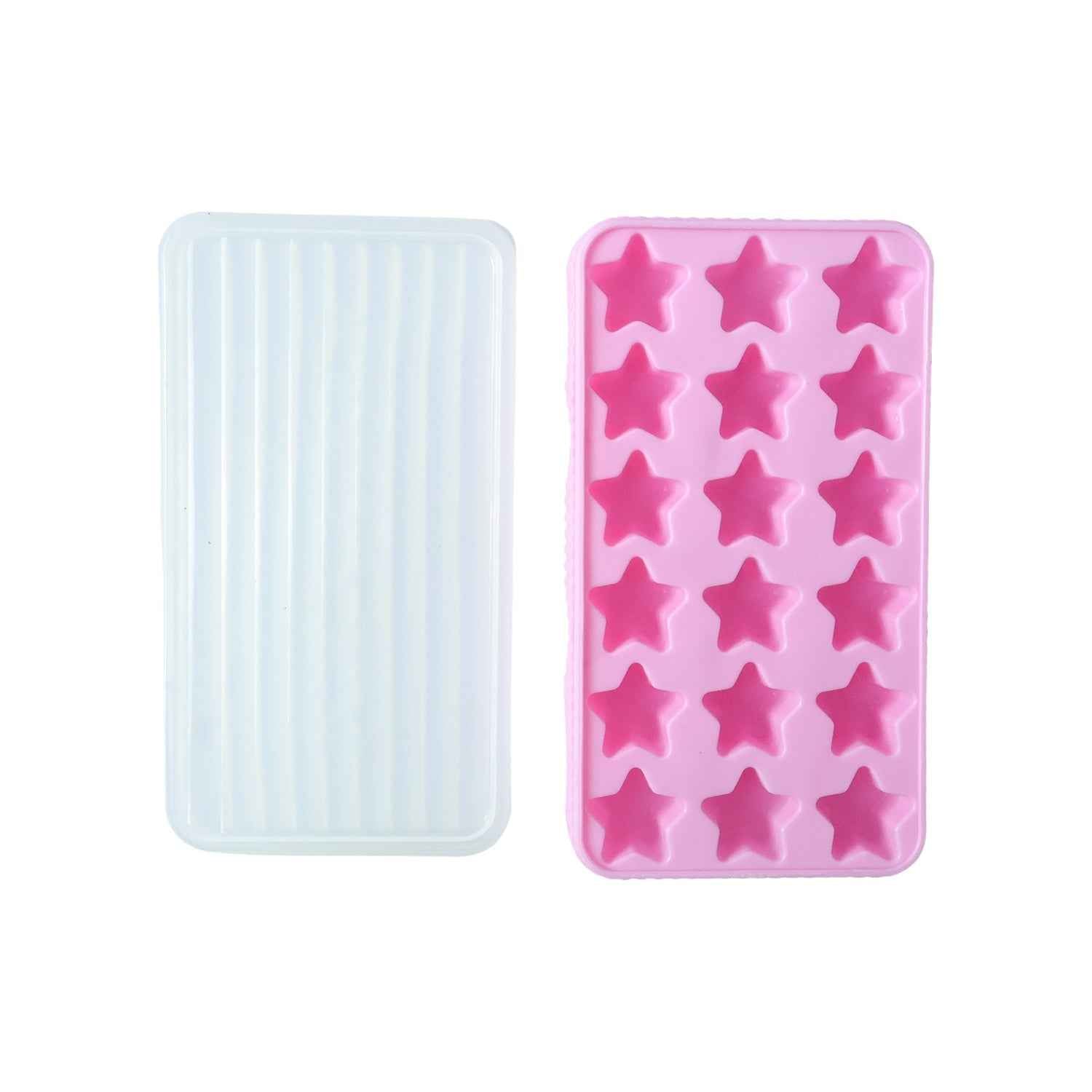 Star Shape Ice Cube Tray with Lid – Creative & Multipurpose
