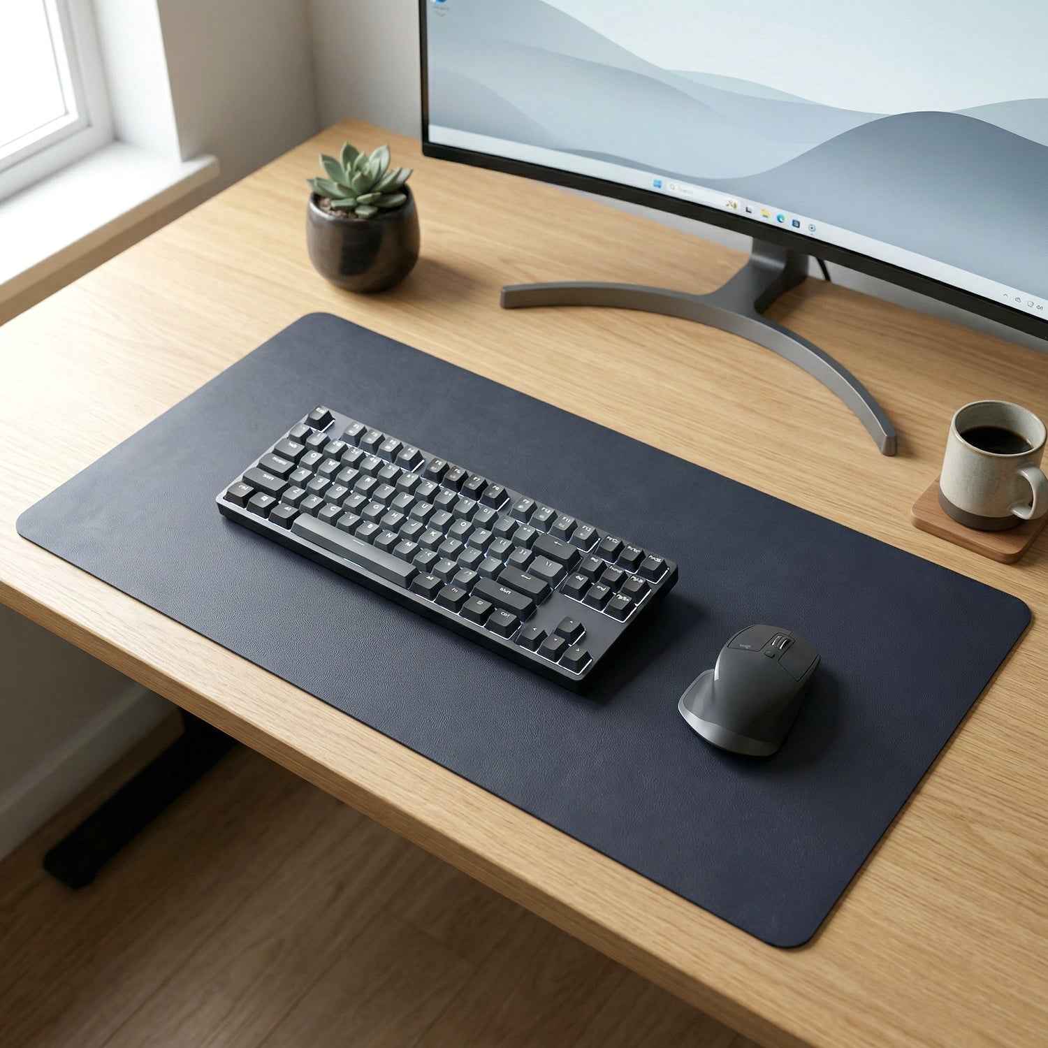 Premium Large Desk Mat – Extended Surface for Office & Gaming