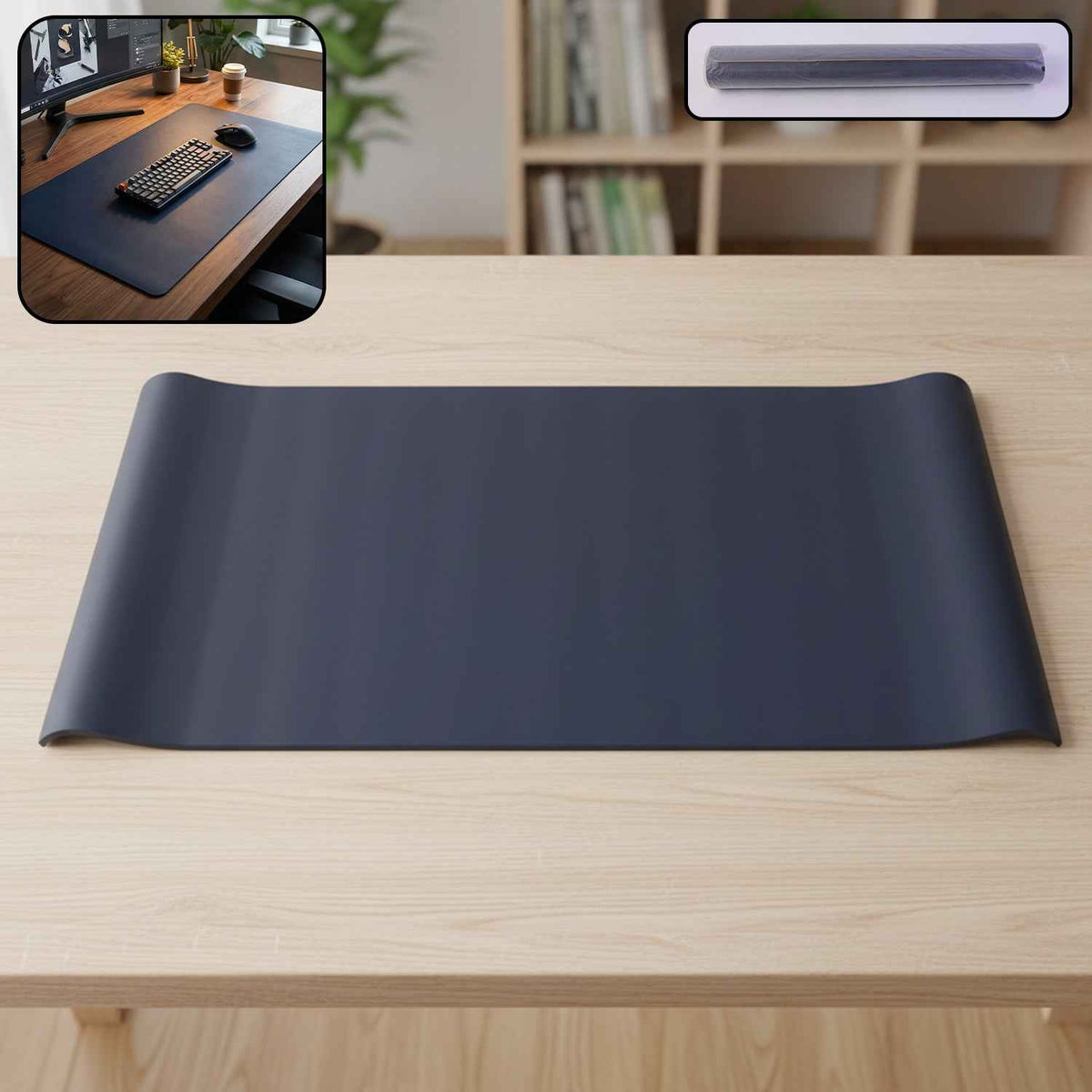 Premium Anti-Slip Larger Desk Mat – Extended Mouse Pad for Office & Gaming