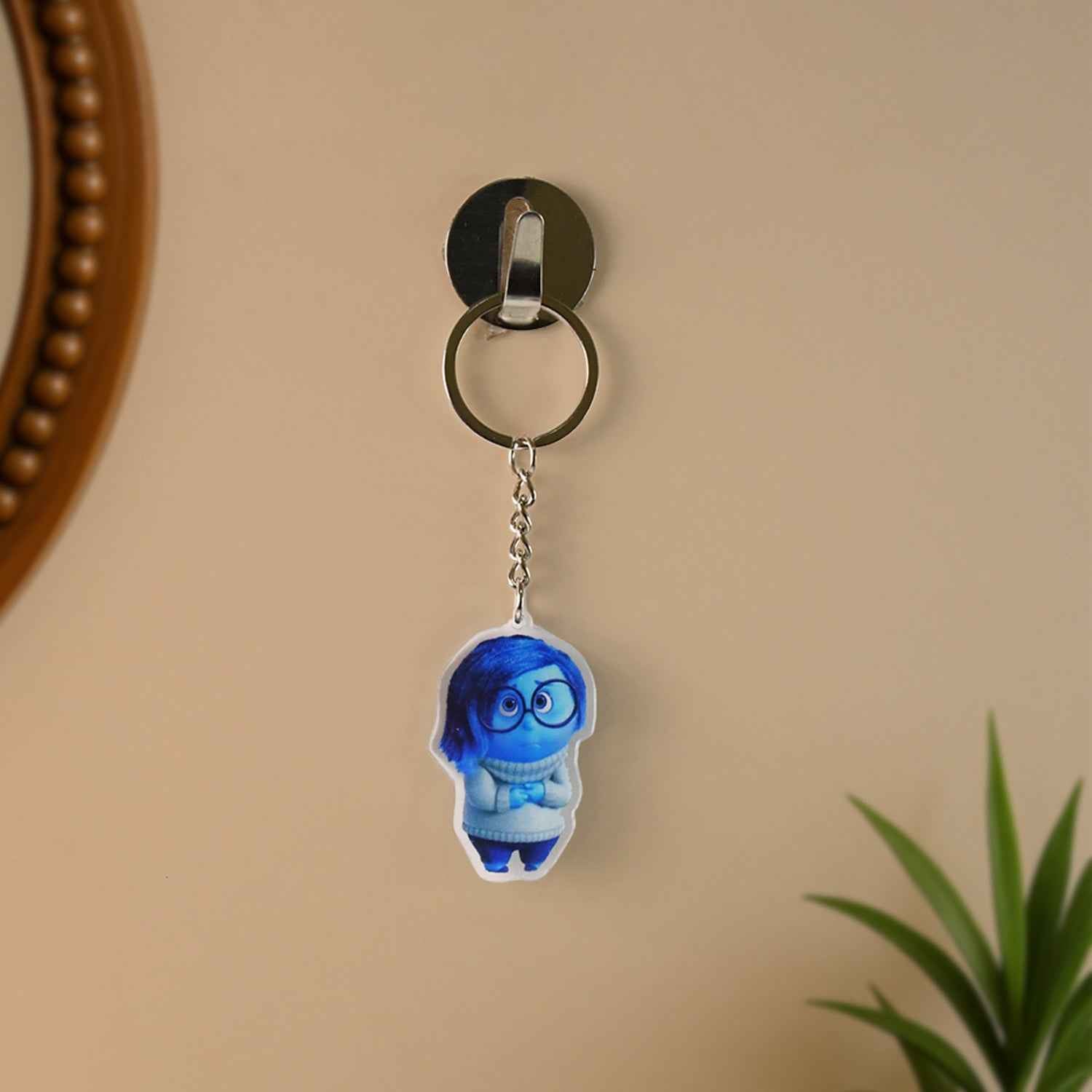 Cartoon Character Acrylic Keychain – Durable & Vibrant Design