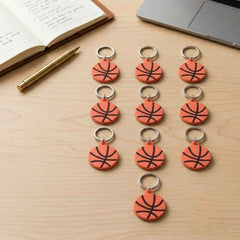 Basketball Keychain Set – Sporty and Stylish Accessories for Keys and Bags