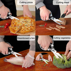Multi-Function Kitchen Scissor – 6-in-1 Stainless Steel |