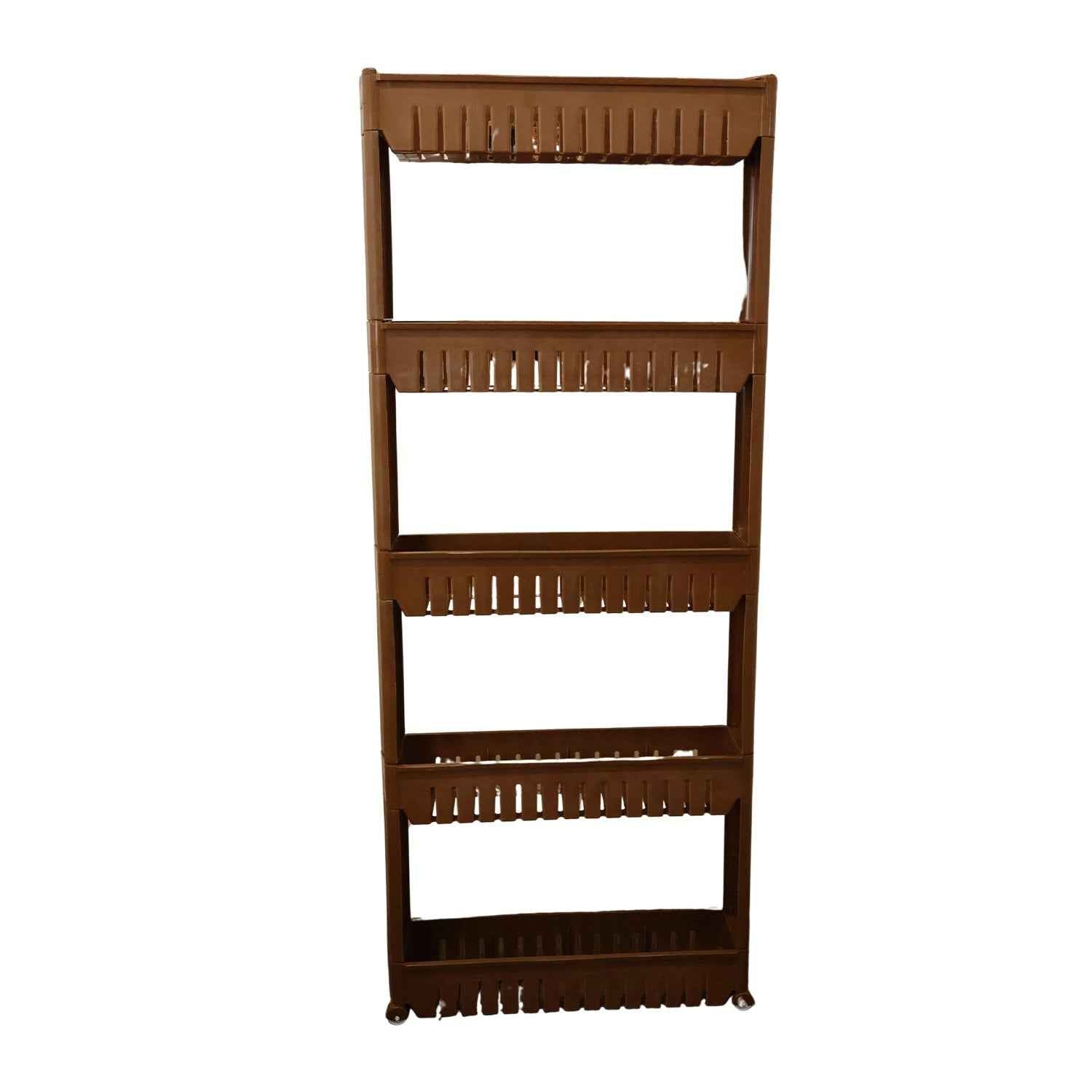 Kitchen Storage Rack – Space-Saving Multi-Tier Organizer with Wheels