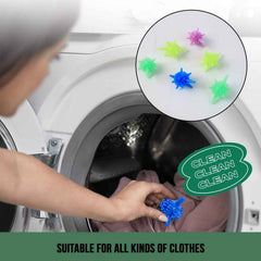 Washing Machine Laundry Balls – Reusable Soft Spiky Fabric Care