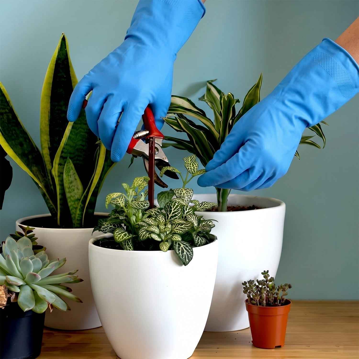 Waterproof Rubber Cleaning Gloves Ð Durable & Reusable Kitchen Gloves