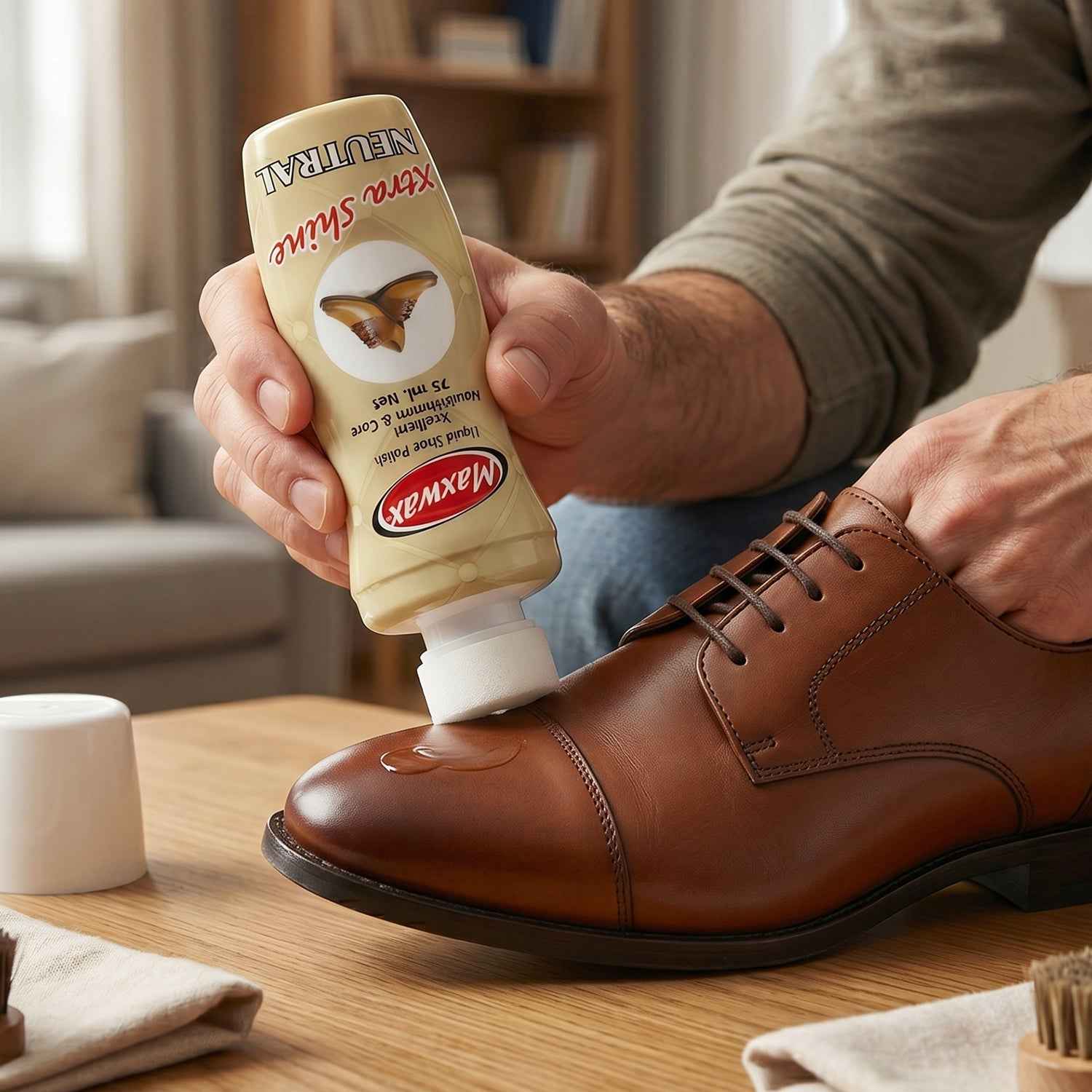 Neutral Liquid Shoe Polish Ð Instant Shine & Leather Care