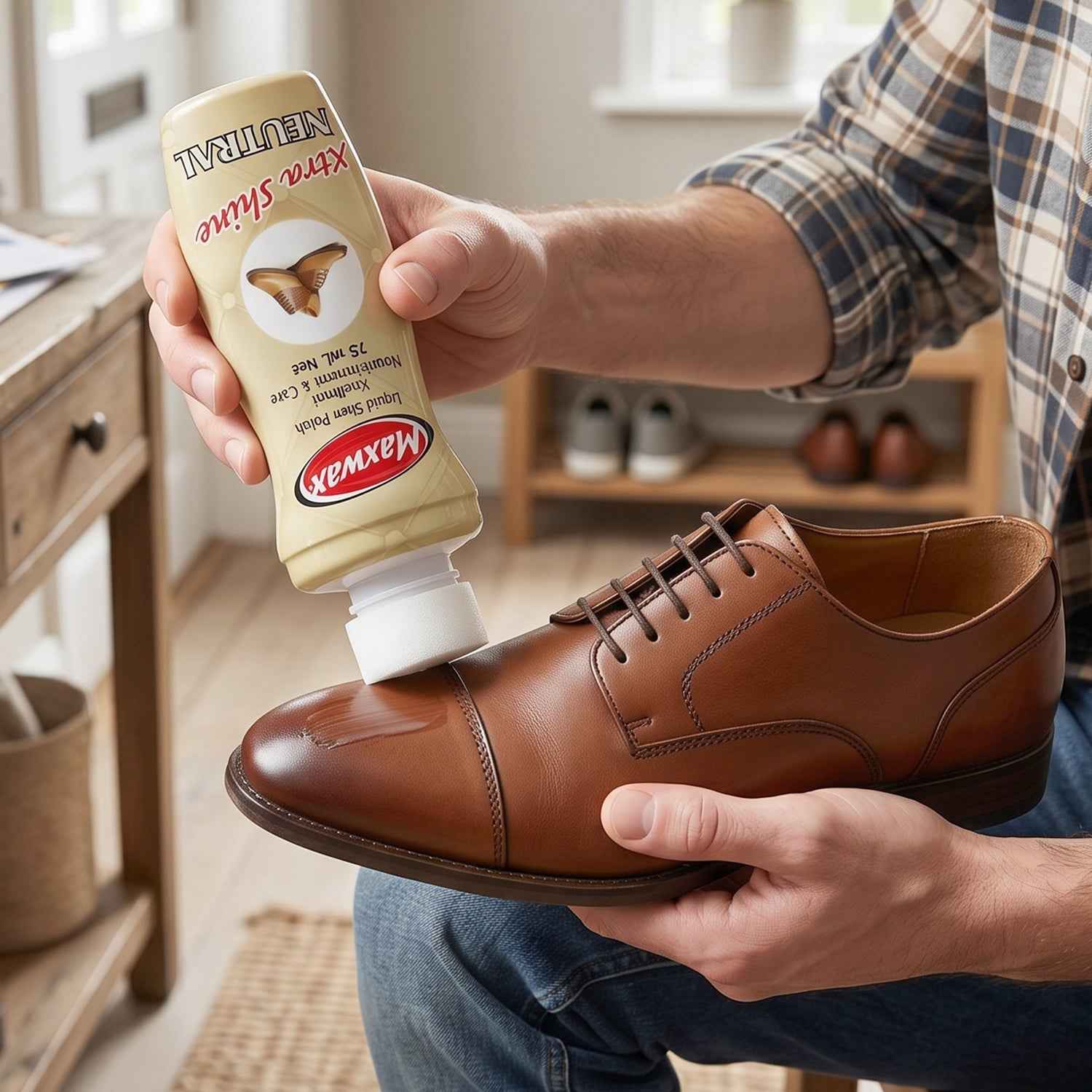 Neutral Liquid Shoe Polish Ð Instant Shine & Leather Care