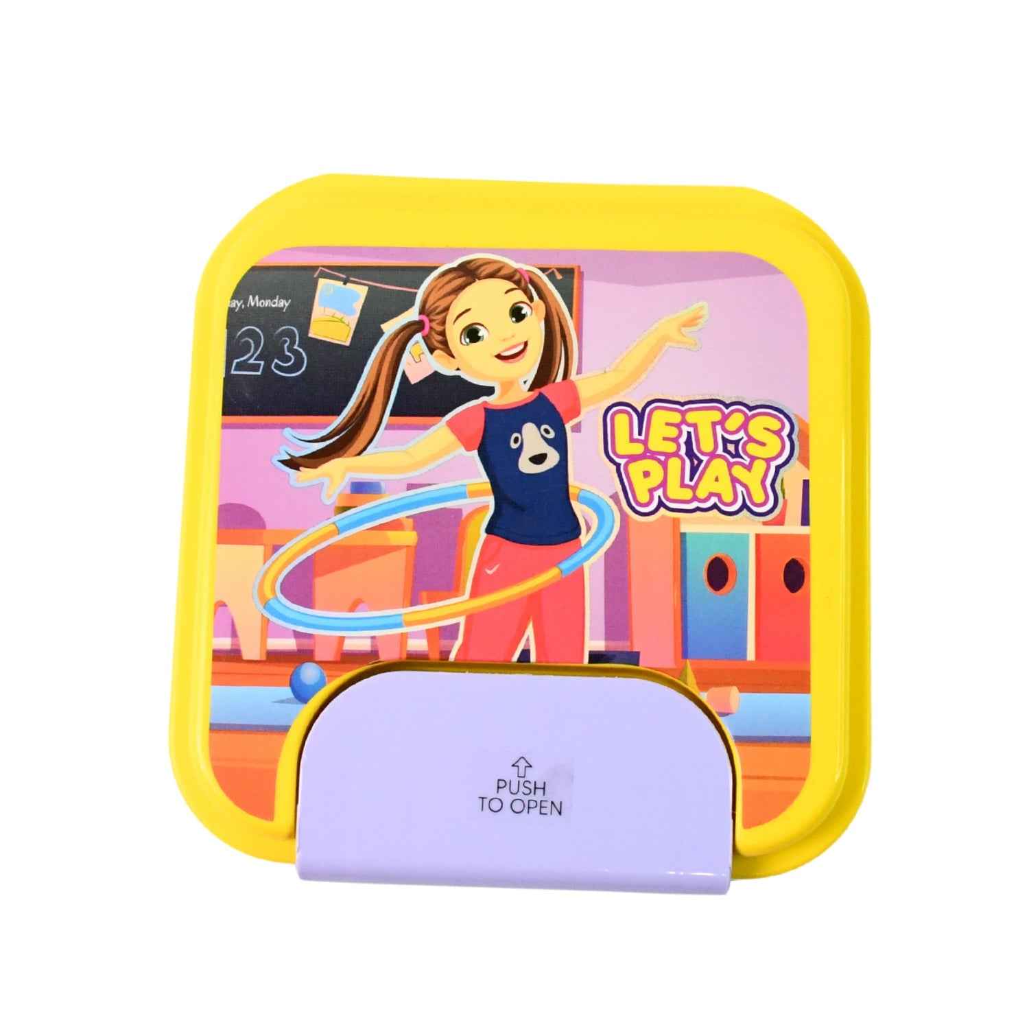 Kids Lunch Box Set – Compact with Spoon, Fork & Snack Container