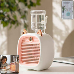 Mini Air Cooler Fan – Portable cooling & mist humidification
