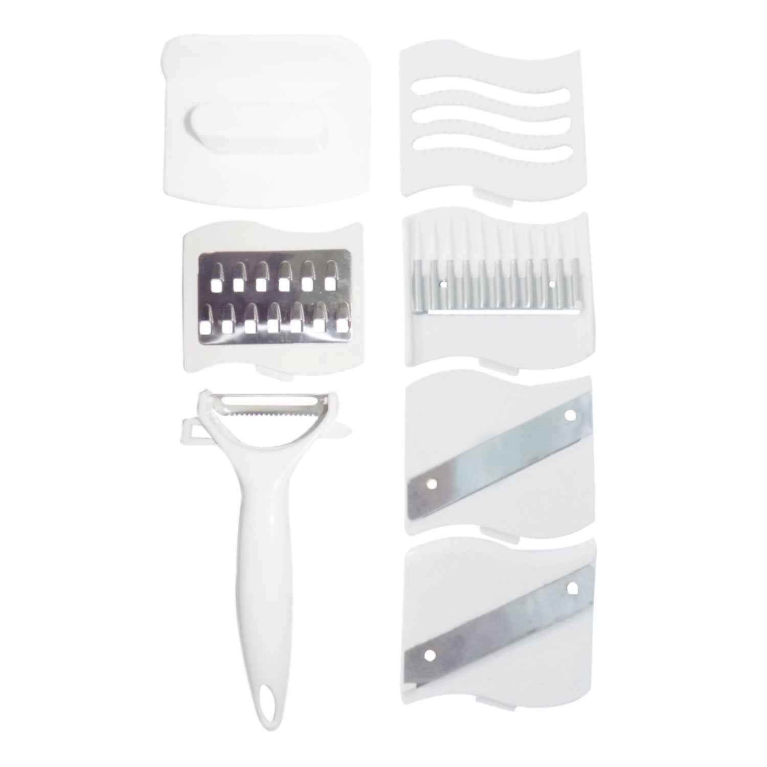 Vegetable Cutter Slicer – 10-in-1 with Rotating Drain Basket | Indo Glow