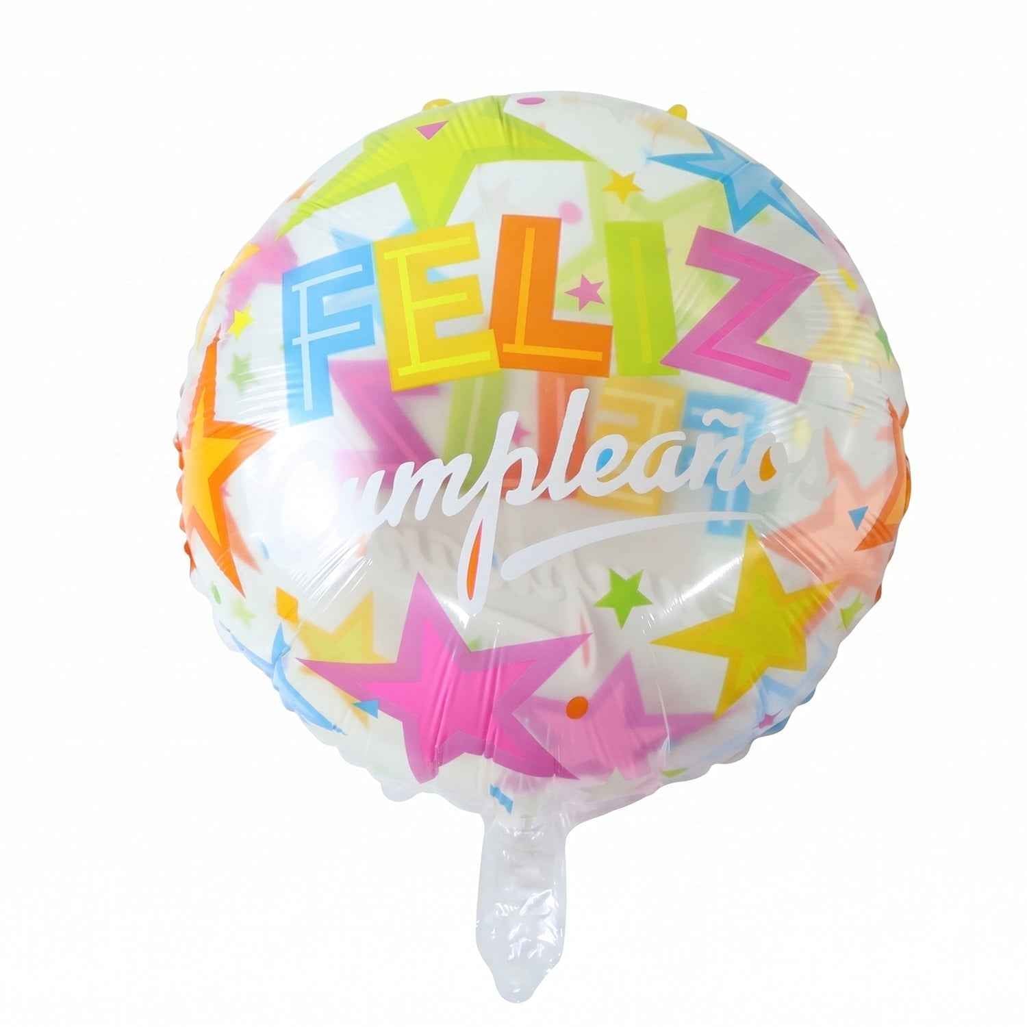 Colorful Feliz Cumplea–os Foil Balloon Ð Bright Birthday Decoration
